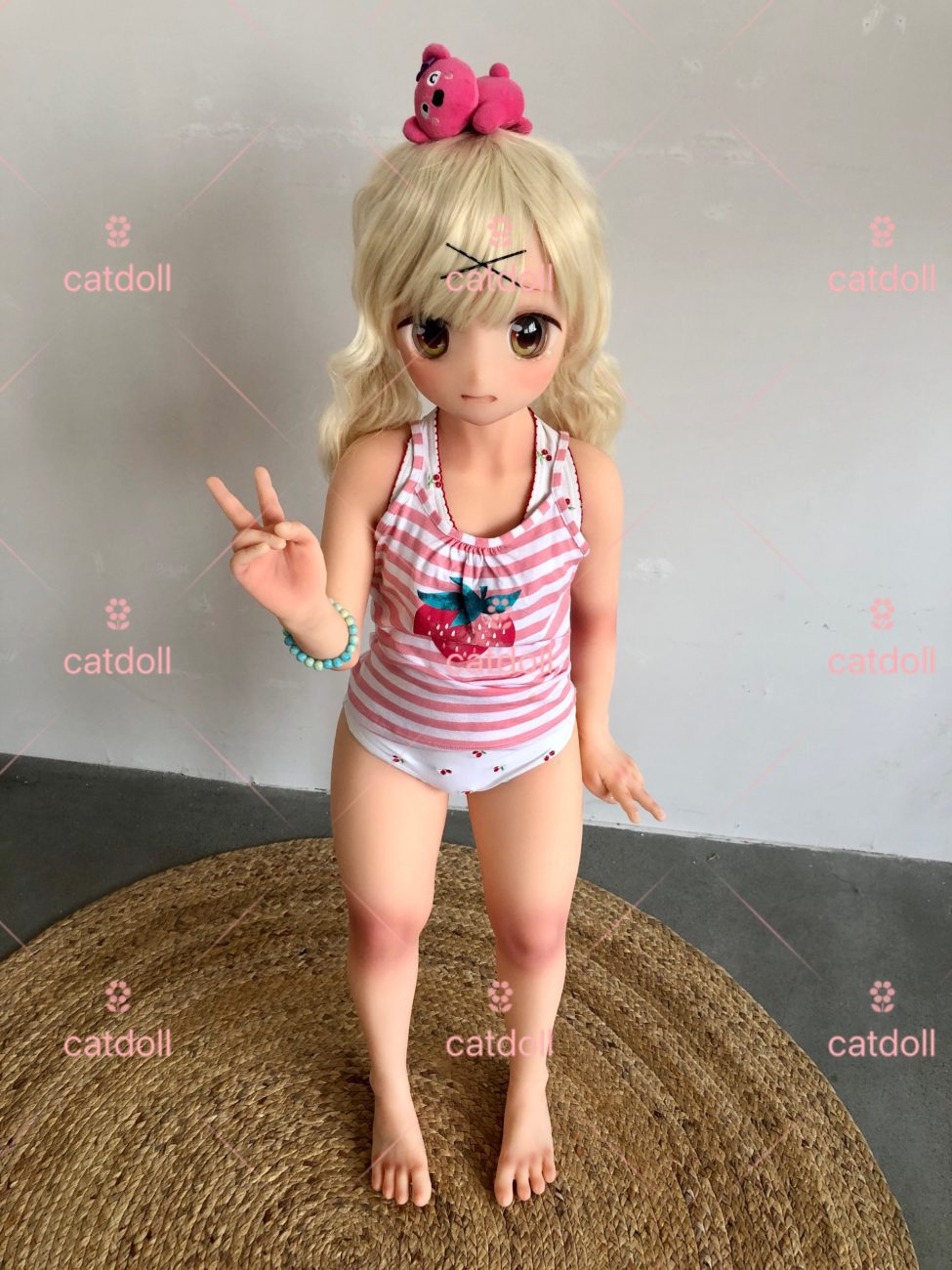 CADOLL + CAT DOLL 102CM B04 TPE Sex Doll with Anime Head - Image 2