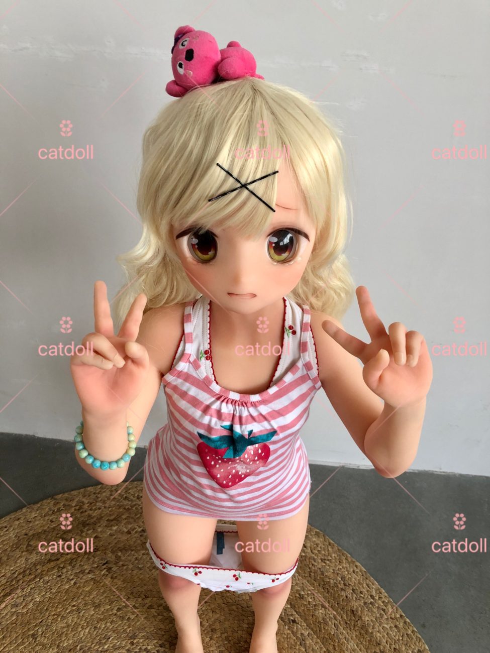 CADOLL + CAT DOLL 102CM B04 TPE Sex Doll with Anime Head