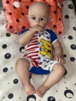 CADOLL + CAT DOLL  66cm Baby Boy Silicone Doll – Lifelike Newborn Style