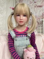 CADOLL + CAT DOLL  128CM Kelsie Silicone Doll (Soft Silicone Head)