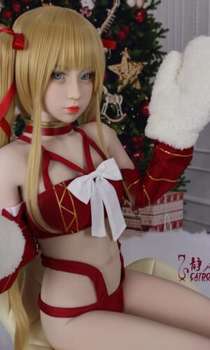 CADOLL + CAT DOLL  146CM Jing TPE Mini Sex Doll