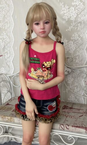 CADOLL + CAT DOLL  128CM Ava ( TPE Body with Soft Silicone Head)