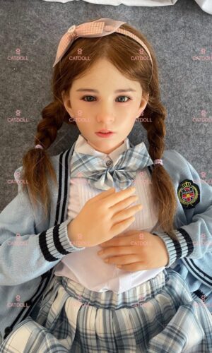 CADOLL + CAT DOLL  128CM Dolly ( TPE Body with Hard Silicone Head)