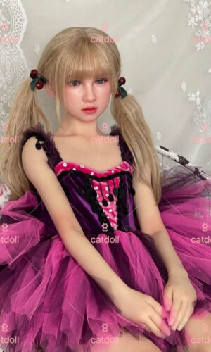 CADOLL + CAT DOLL  139CM Charlotte (TPE Body with Soft Silicone Head)