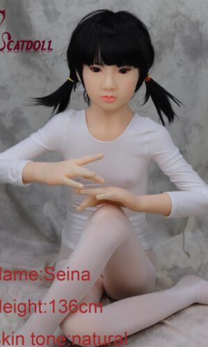 CADOLL + CAT DOLL  136CM Seina Mini Sex Doll