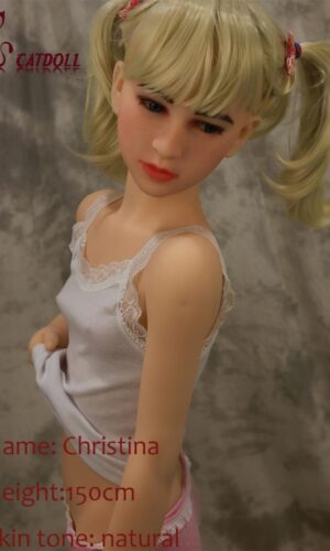 CADOLL + CAT DOLL  146CM Christina TPE Mini Sex Doll