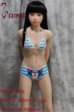 CADOLL + CAT DOLL  146CM Mila TPE Mini Sex Doll