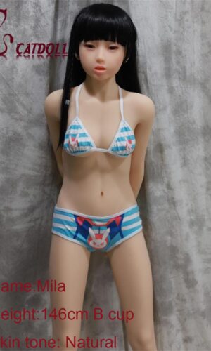 CADOLL + CAT DOLL  146CM Mila TPE Mini Sex Doll