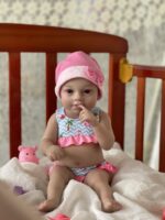 CADOLL + CAT DOLL  42CM Silicone Reborn Baby Doll