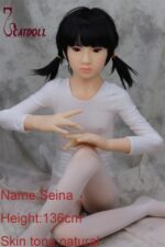 CADOLL + CAT DOLL  136CM Seina Mini Sex Doll