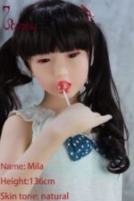 CADOLL + CAT DOLL  136CM Mila Mini Sex Doll